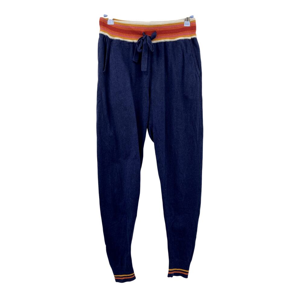 Faherty navy knit joggers